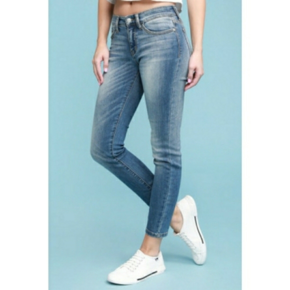 ♥️18W 20W 22W 24W Plus♥️Abbey Relaxed Vintage Wash - Picture 5 of 7